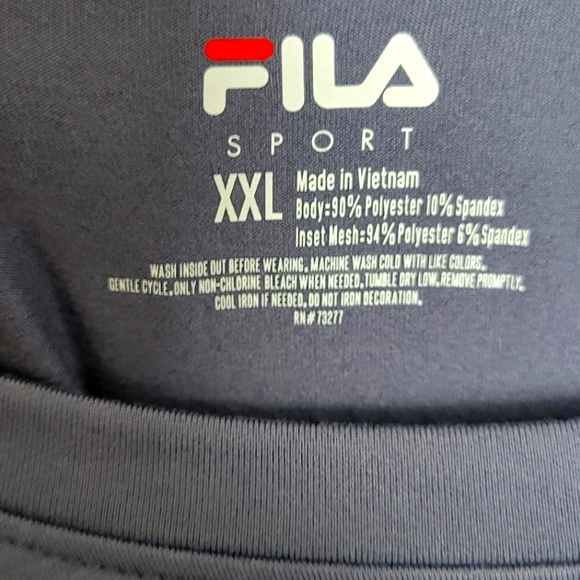 Fila Sport XXL women's top. Athletic everyday wear. Wicking - Picture 5 of 8